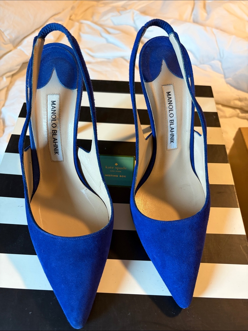 Manolo Blahnik slingback pumps - Picture 1 of 8
